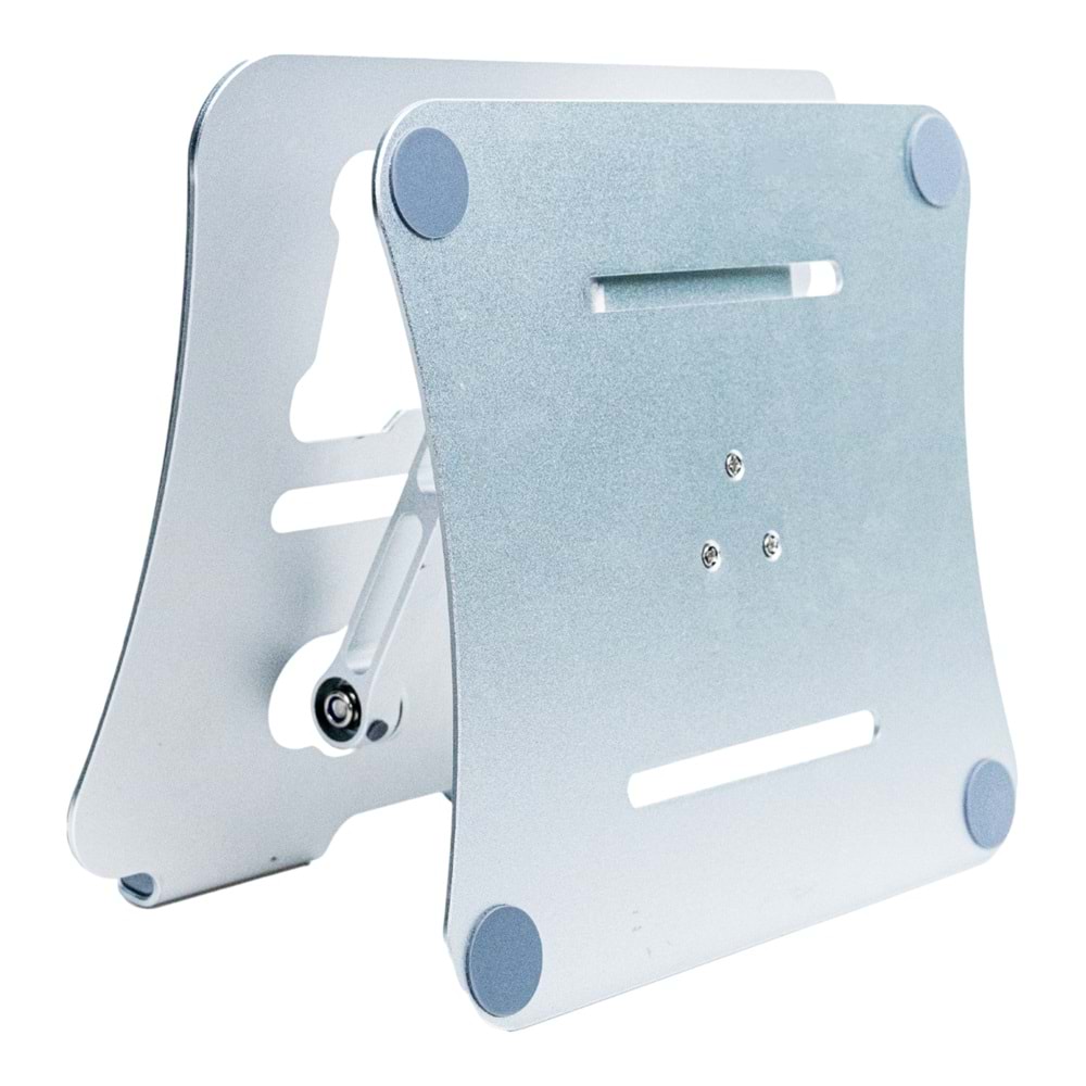 Alüminyum Laptop Standı 360° Döner, Ergonomik ve Yükseklik Ayarlı GRİ