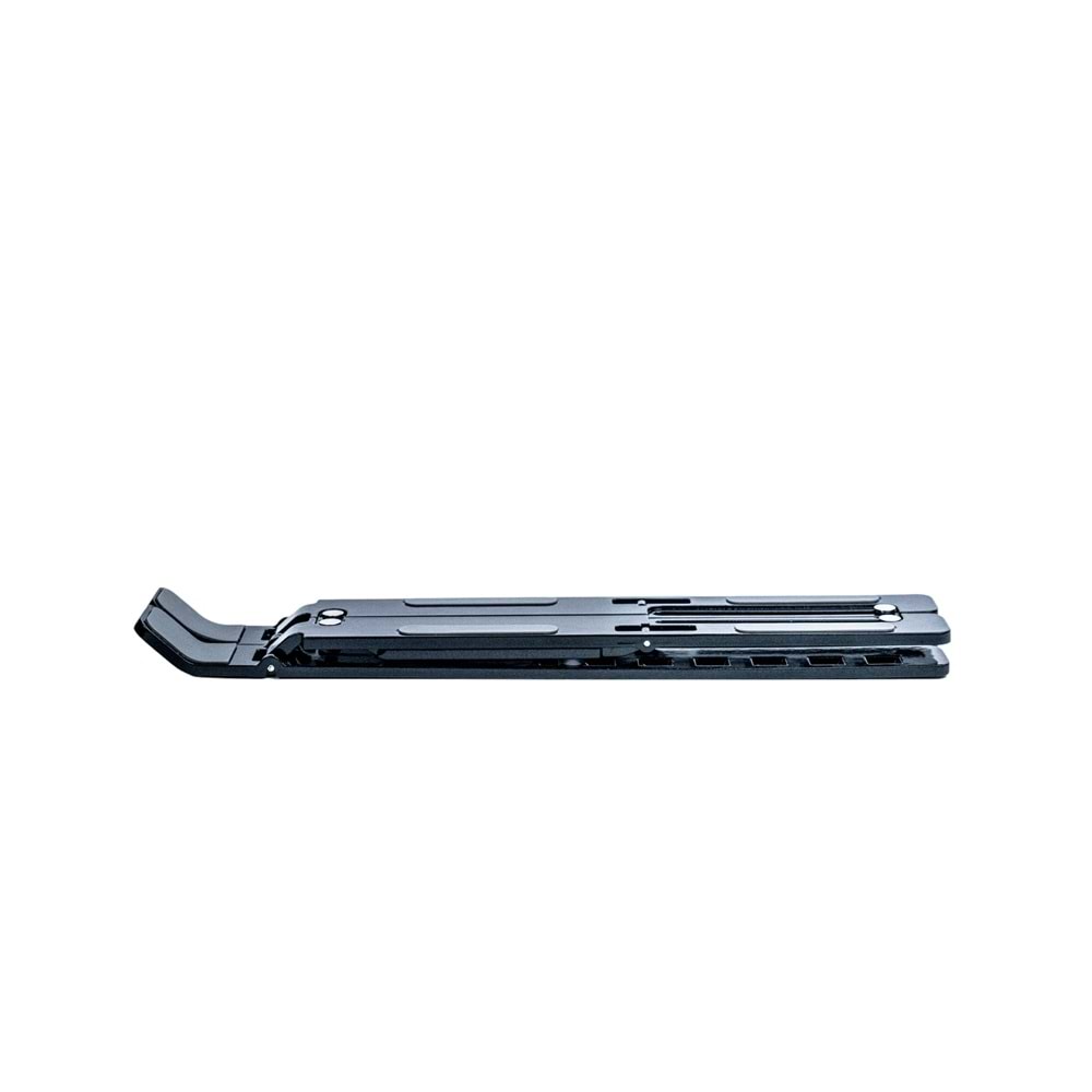 Katlanabilir Laptop Standı Ergonomik, Ayarlanabilir ve Taşınabilir SIYAH
