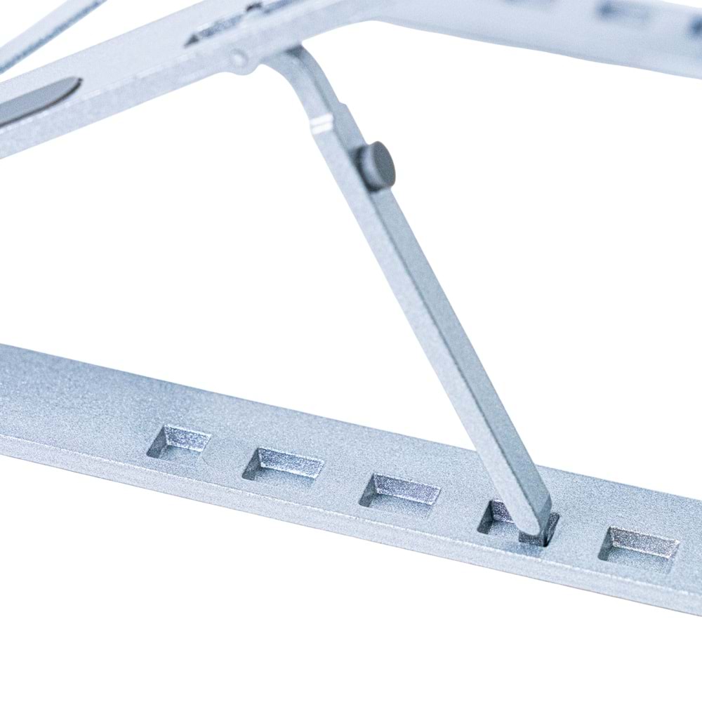 Katlanabilir Laptop Standı Ergonomik, Ayarlanabilir ve Taşınabilir GRİ