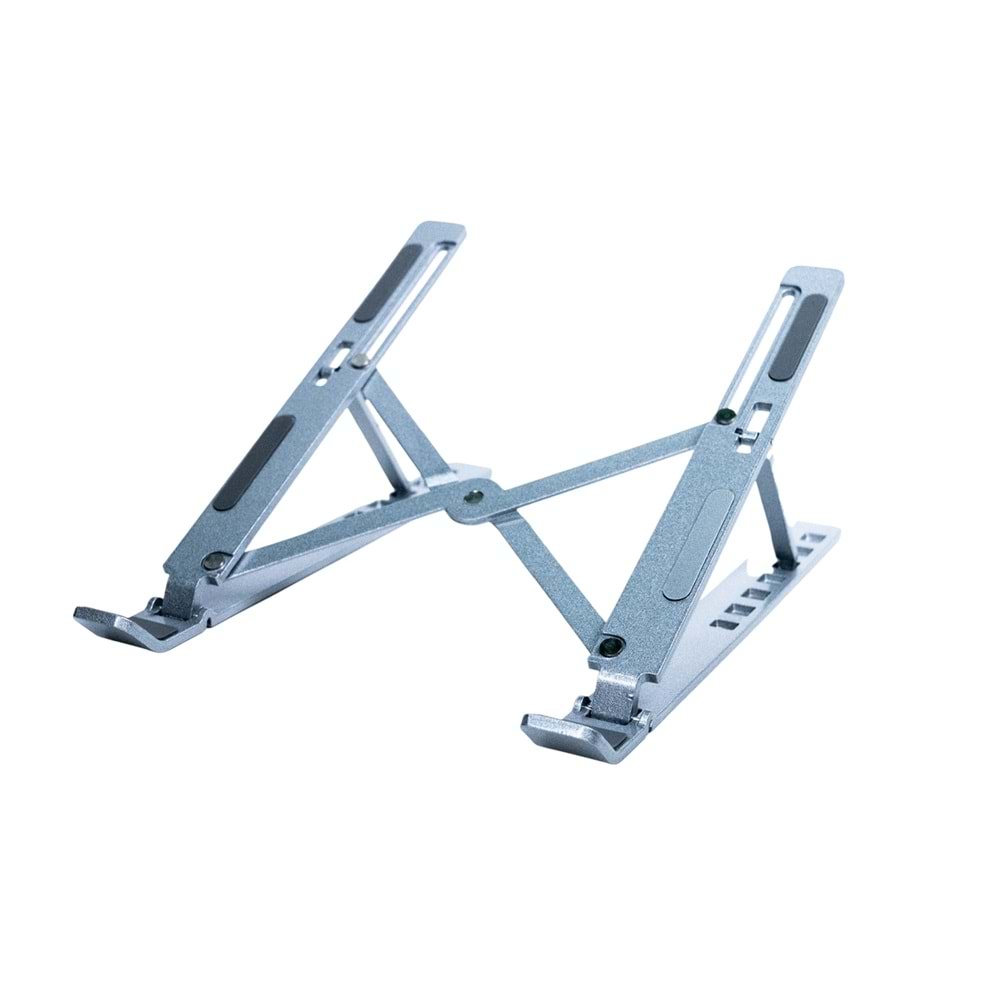 Katlanabilir Laptop Standı Ergonomik, Ayarlanabilir ve Taşınabilir GRİ