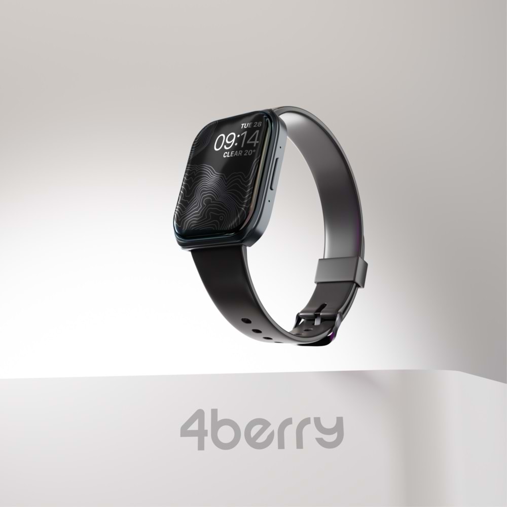 Akıllı Saat 4B-LW86 , Nabız & Uyku Takibi, Çoklu Spor Modu, Bluetooth