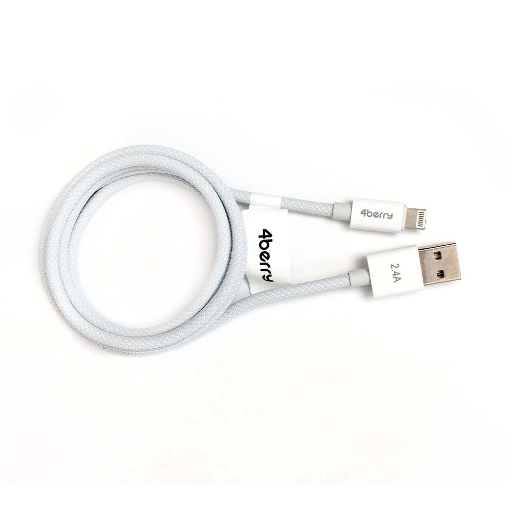 ECO AL FAST CHARGE ÖRGÜLÜ 2.4 A (A TO L 1.2M ) BEYAZ