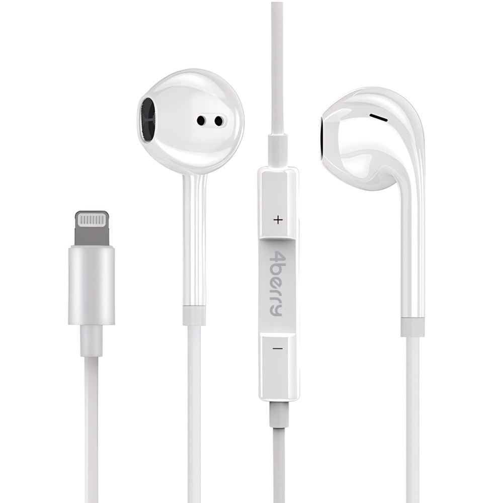 PS02 KABLOLU KULAKLIK LIGHTNING BEYAZ