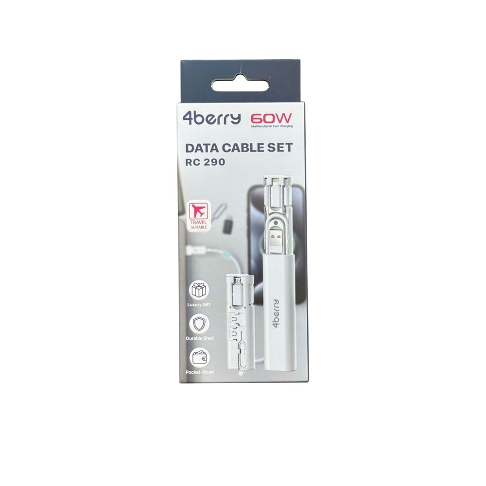 RC290S NEW 6 IN 1KABLO SET KİT 60W - SİYAH
