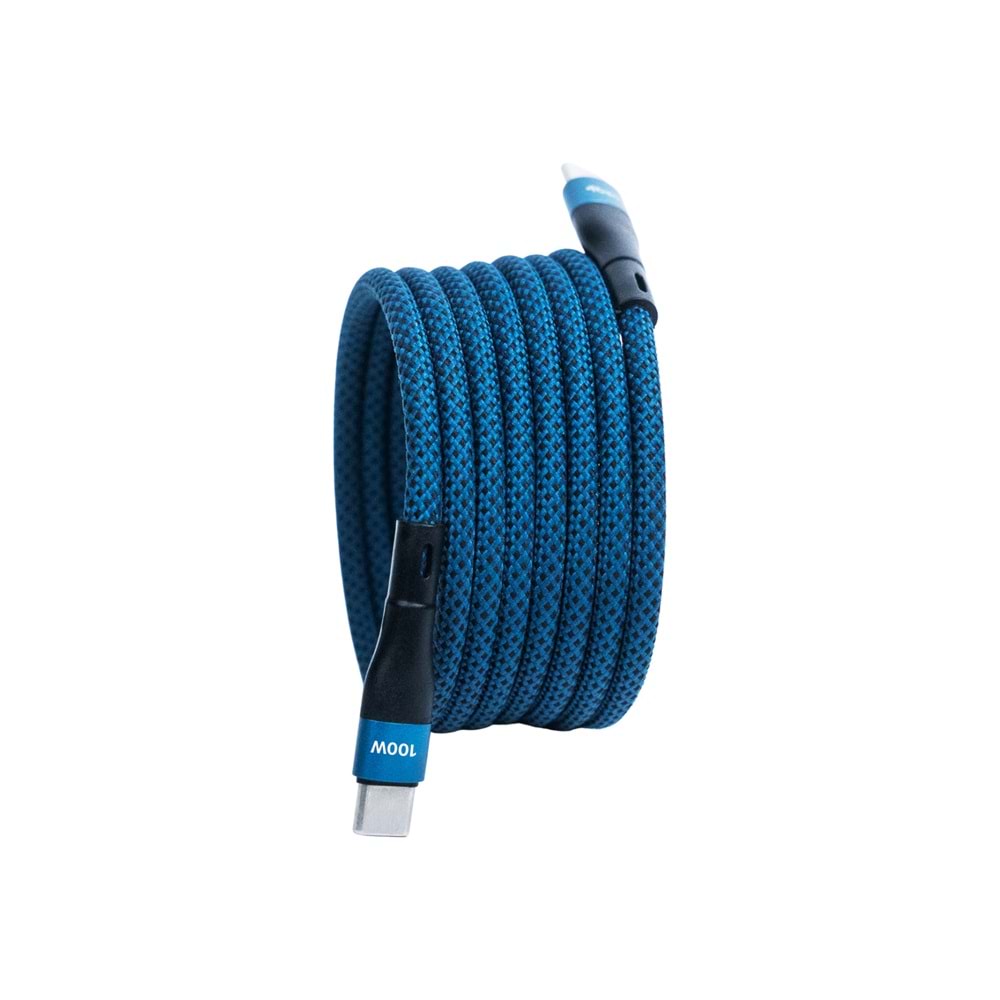 BMCC-04 SUPER-FAST CHARGE MAGNETİC CABLE (C TO C / 1 M / 100 W)
