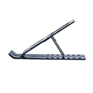 Katlanabilir Laptop Standı Ergonomik, Ayarlanabilir ve Taşınabilir SIYAH