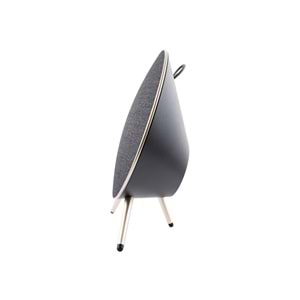 4Berry SPE-02G Siyah UFO Air Bluetooth Hoparlör – 80 W, Kablosuz, Modern Tasarım
