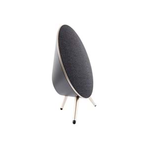 4Berry SPE-02G Siyah UFO Air Bluetooth Hoparlör – 80 W, Kablosuz, Modern Tasarım