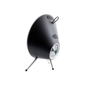 4Berry SPE-02G Gri UFO Air Bluetooth Hoparlör – 80 W, Kablosuz, Modern Tasarım
