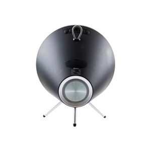 4Berry SPE-02G Gri UFO Air Bluetooth Hoparlör – 80 W, Kablosuz, Modern Tasarım