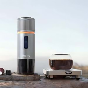 Taşınabilir Kahve Makinesi Pro Max – Şarjlı, Taşınabilir, Kapsül ve Toz Kahve Uyumlu GRI