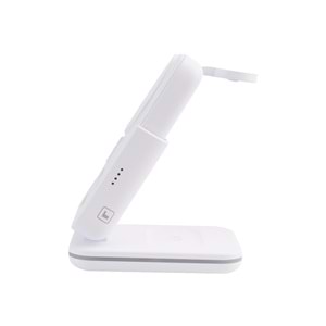BWLm01B Beyaz Powerbank & Stand – 5-in-1, 10 000 mAh, 20 W Hızlı Şarj