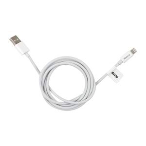 USB-A to Lightning 2.4 A Hızlı Şarj Kablosu ve Veri Kablosu 1.2 M BEYAZ
