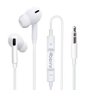 PC03 KABLOLU KULAKLIK PLASTIK BAŞLIK JACK 3.5 BEYAZ