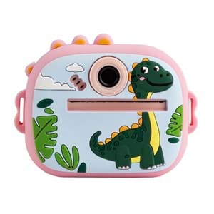 M5 Taşınabilir Fotoğraf Yazıcı ve Kamera DİNAZOR Pembe