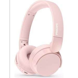 TAH4209PK Kablosuz Kulak Üstü Kulaklık Dinamik Bas, Bluetooth, Net Arama Sesi, 55 Saat Kullanım Pembe