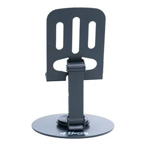 Ayarlanabilir Metal Telefon Standı Şık Gri Renk, Ergonomik Masa Üstü Tutucu GRI