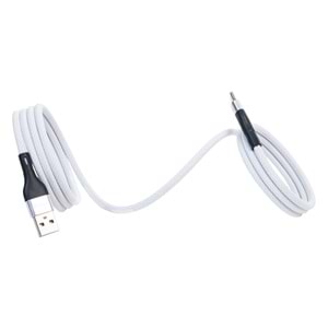 KS-AC01 Beyaz Manyetik USB-C-USB-A Kablo – 1 m, Süper Hızlı Şarj