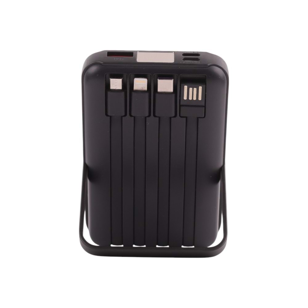YM881B Siyah Powerbank – 10.000 mAh 22.5W Hızlı Şarj, Magsafe Destekli