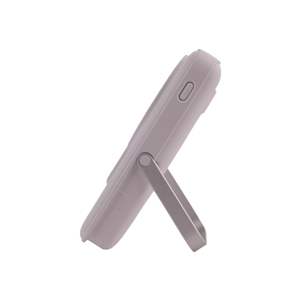 YM881B Beyaz Powerbank – 10.000 mAh 22.5W Hızlı Şarj, Magsafe Destekli