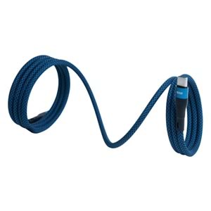 BMCC-03 Mavi Manyetik USB-C-USB-C Kablo – 2 m, 60 W Hızlı Şarj