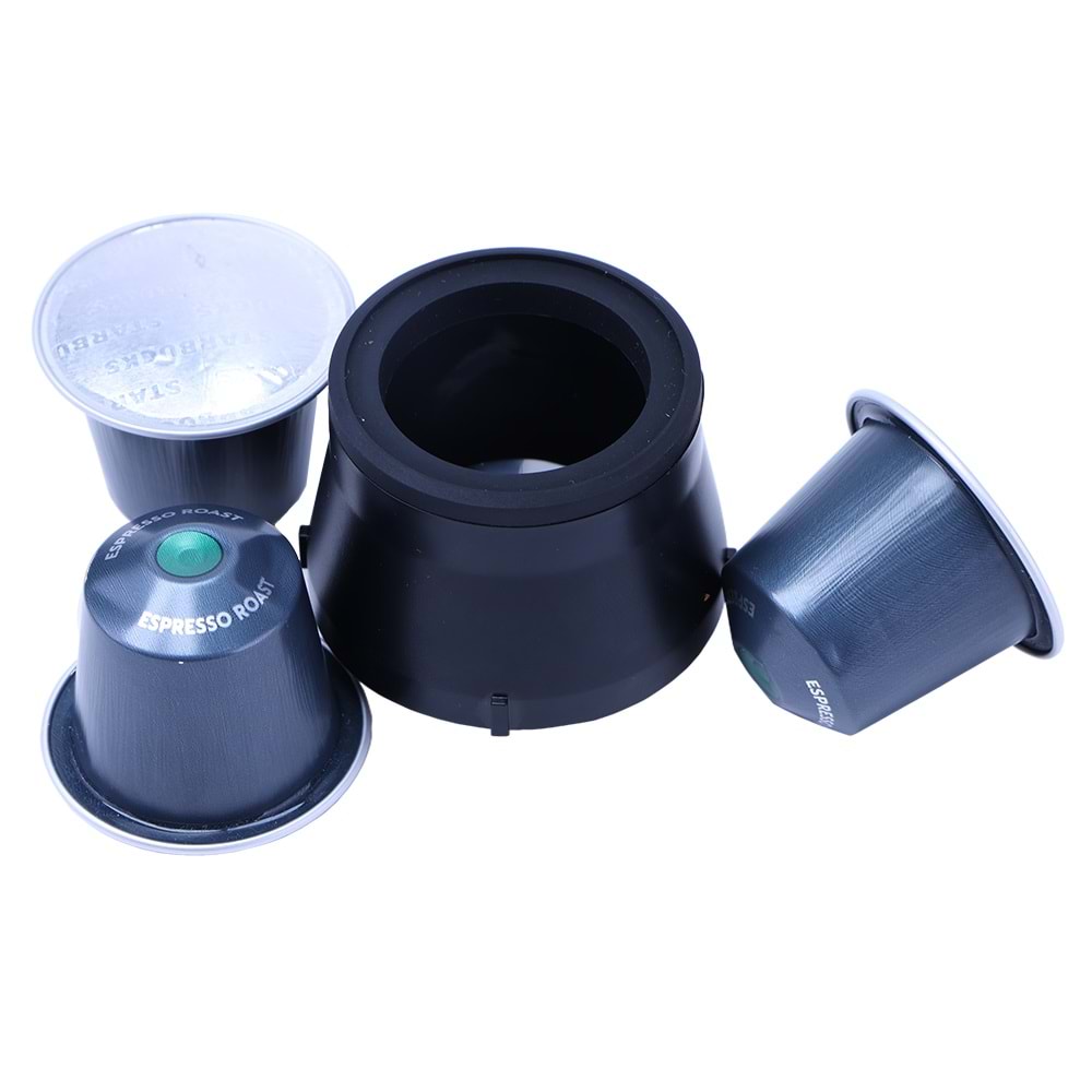 KMPRO Taşınabilir Kahve Makinesi – USB Şarjlı, Kapsül ve Öğütülmüş Kahve Uyumlu, Demleme Siyah