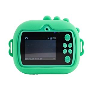 M5 Taşınabilir Fotoğraf Yazıcı ve Kamera DİNAZOR YEŞİL