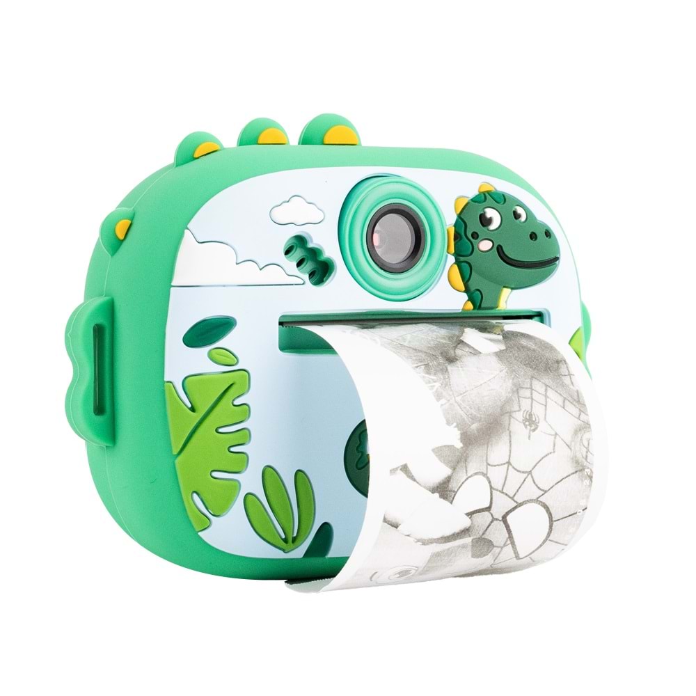 M5 Taşınabilir Fotoğraf Yazıcı ve Kamera DİNAZOR YEŞİL