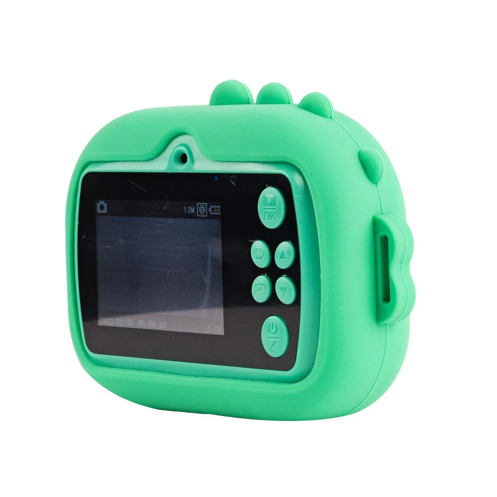 M5 Taşınabilir Fotoğraf Yazıcı ve Kamera DİNAZOR YEŞİL